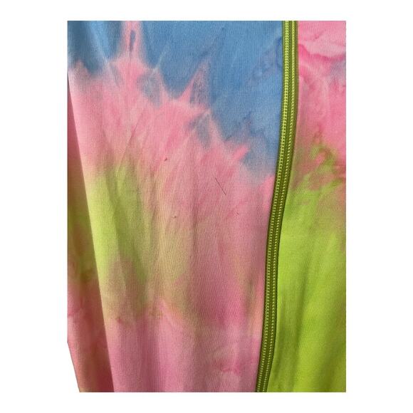 Bronx and Banco Maya Robe Gown Maxi Tie Dye Multicolor Gala Prom Beachy Size S - Picture 15 of 16